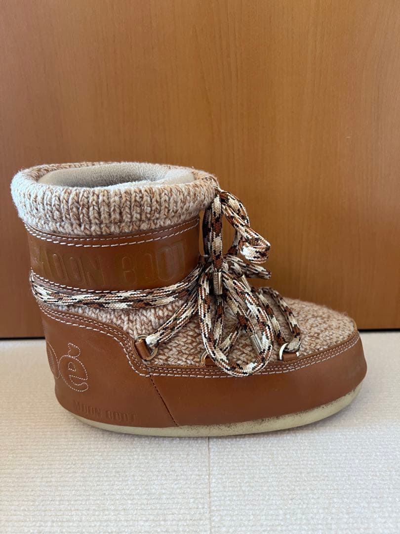クロエ CHLOE × ムーンブーツ Moon Boot ムートンブーツ