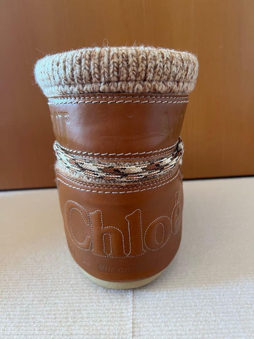 クロエ CHLOE × ムーンブーツ Moon Boot ムートンブーツ