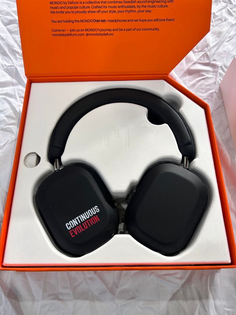 マールボロ　CP当選品　MONDO BY DEFUNC ヘッドホン ブラック