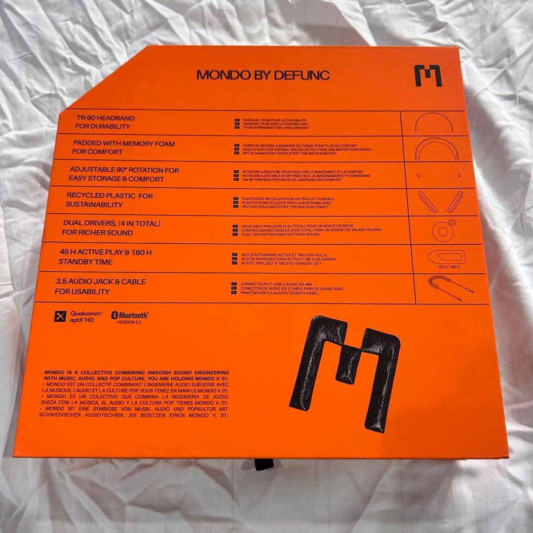 マールボロ　CP当選品　MONDO BY DEFUNC ヘッドホン ブラック