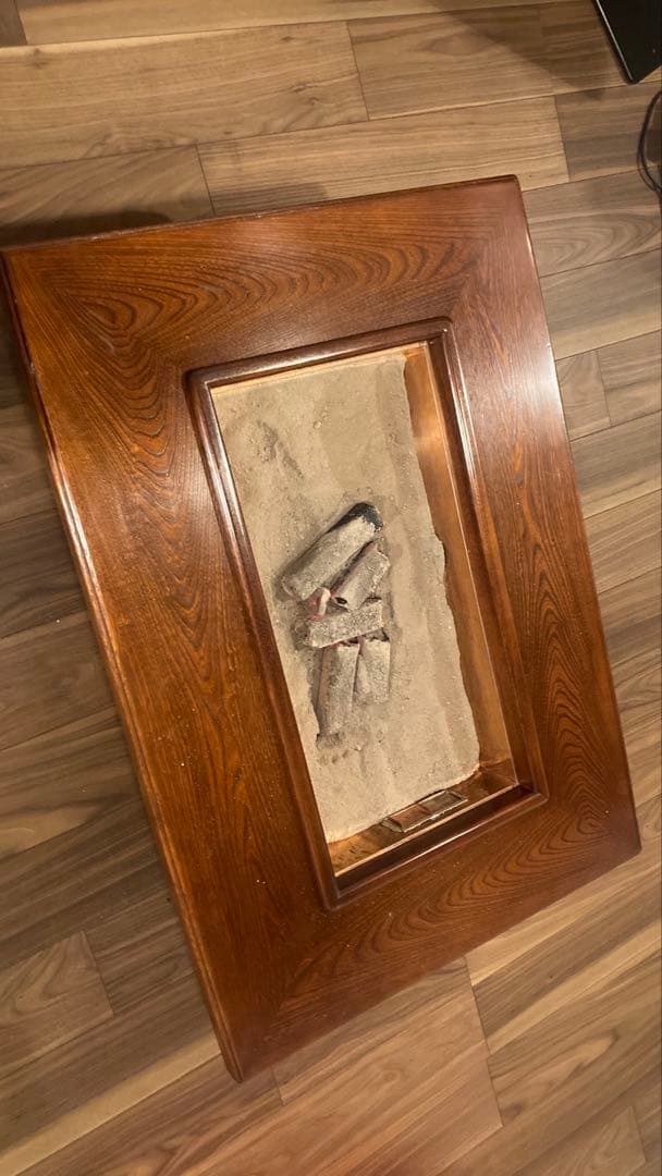 (きょんさん専用)オールド カリモク 関西火鉢 囲炉裏 座卓