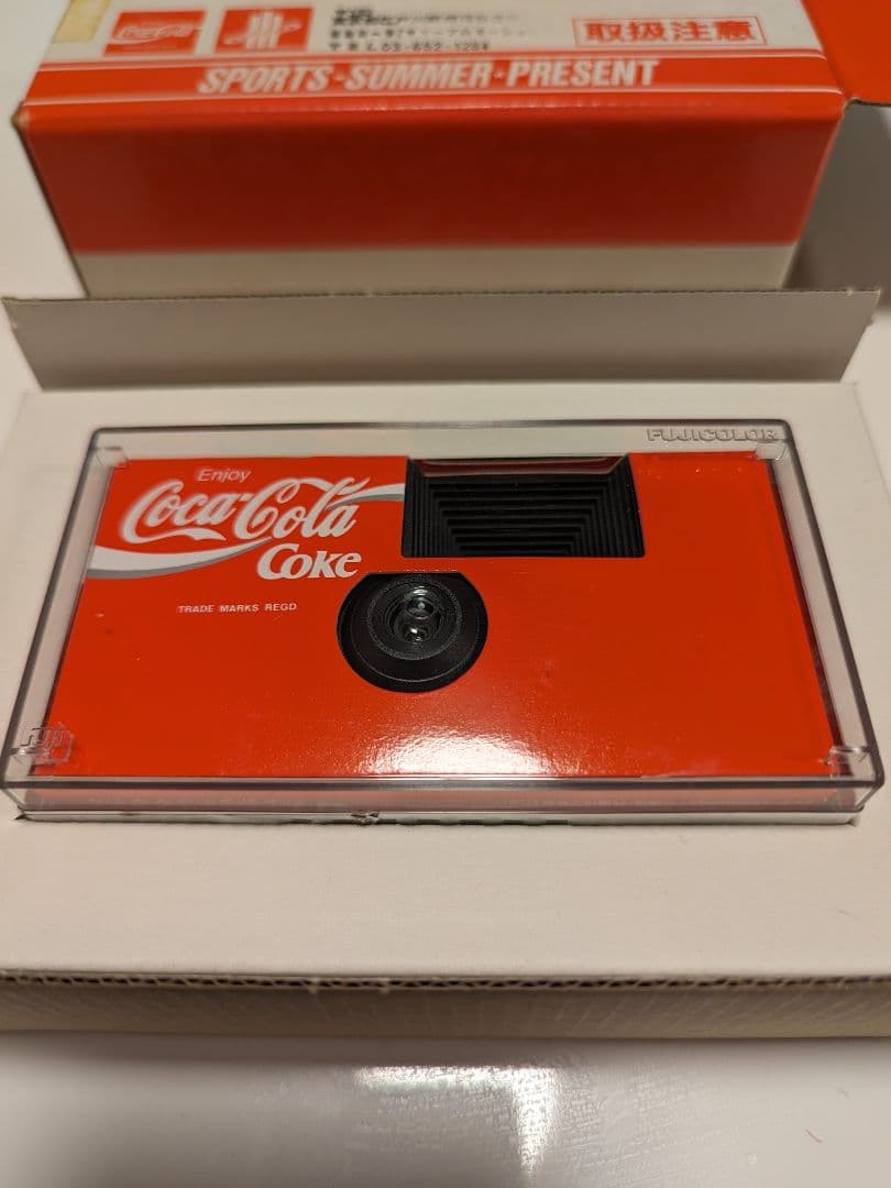 非売品　写ルンです　コカ・コーラデザイン
