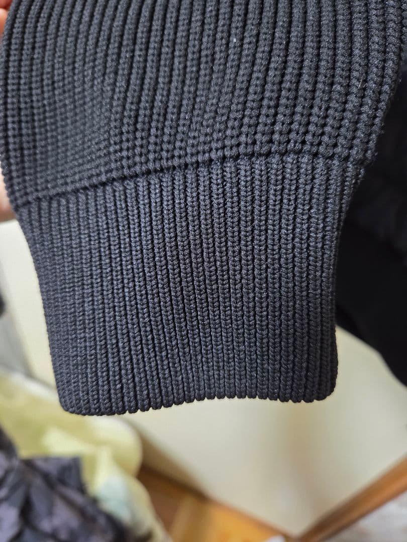 未使用　SHIPS ニットドッキングダウンブルゾン