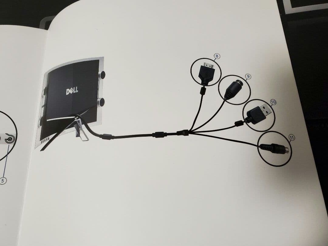 ★レア　2008年製　DELL　Crystal LCDディスプレイ　ガラス製