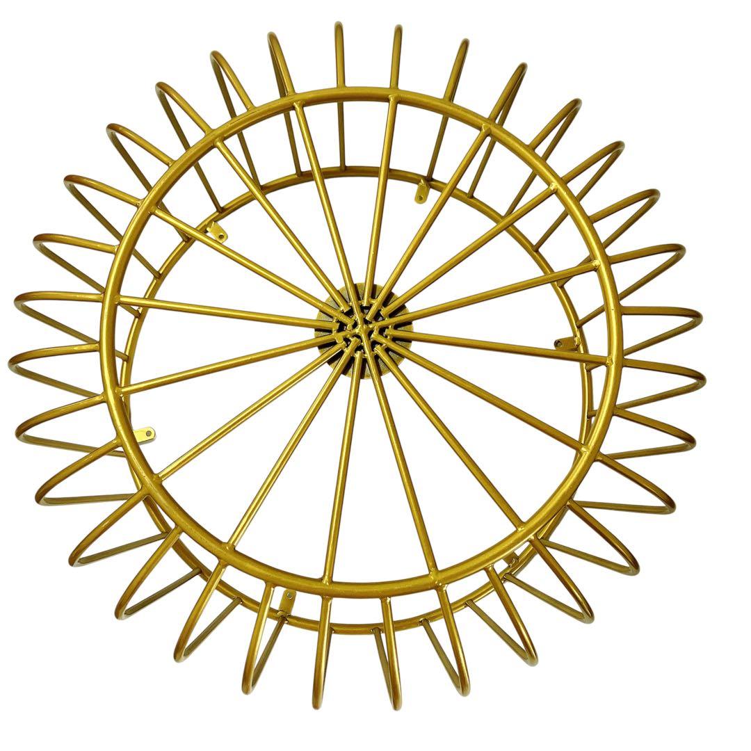 オシャレなコーヒーテーブル♡欧州♡ゴールド♡かぼちゃ型♡ステンレス・スチール