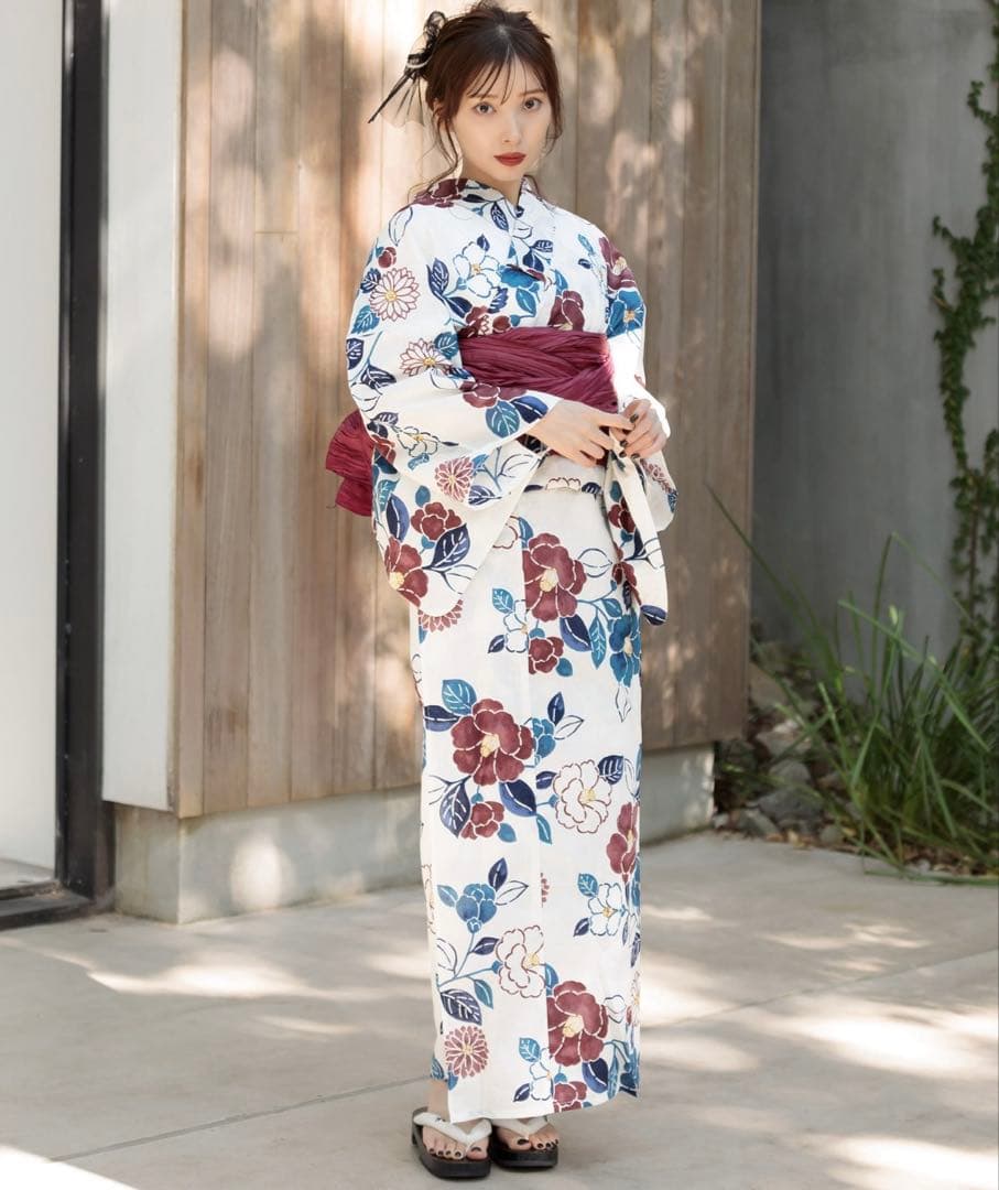 【りゅぬ】Dita 古典大正ロマン 浴衣3点セット