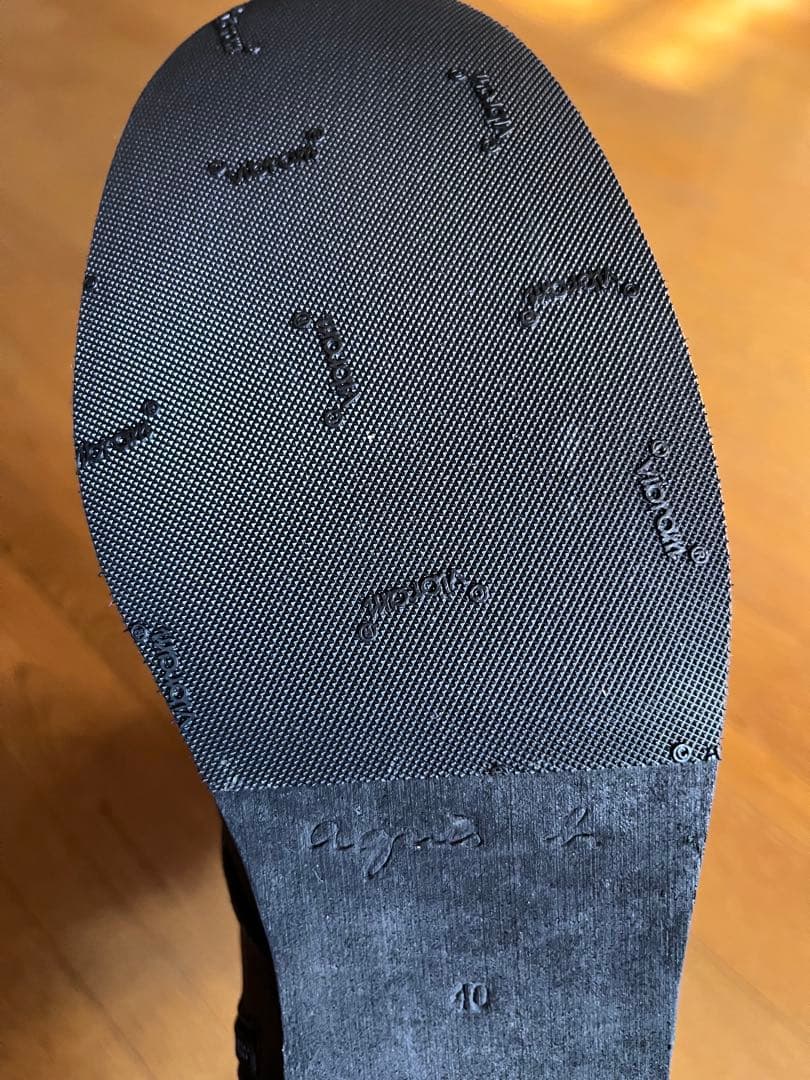 アニエスベー　ブラックレザーブーツ サイズ40