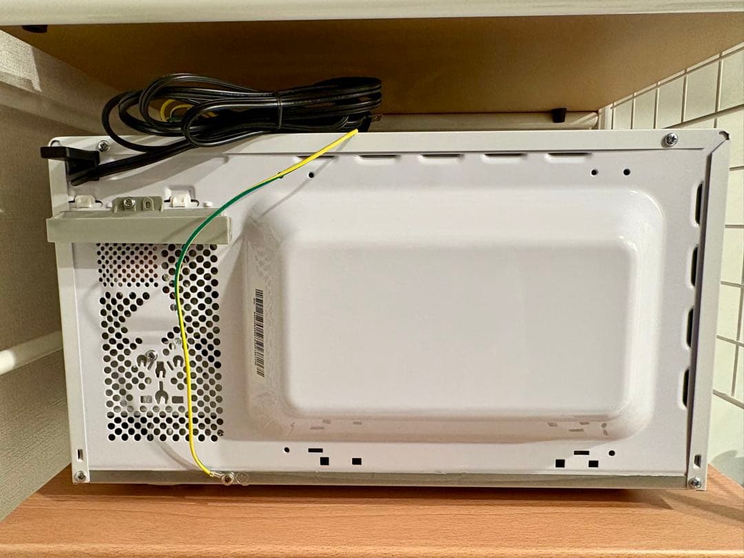 【美品】2025年製 アイリスオーヤマ 電子レンジ IMB-T178-W