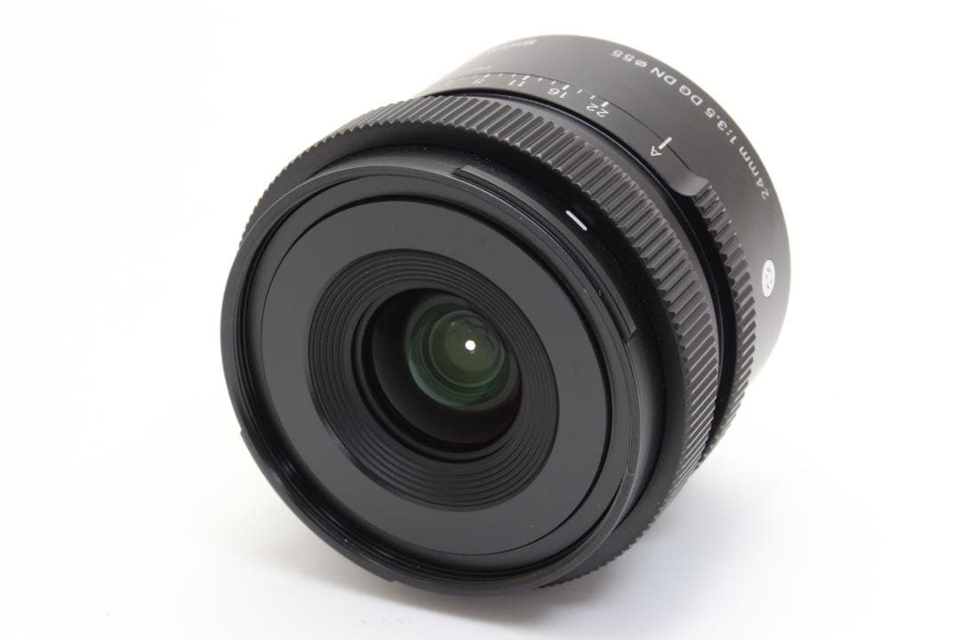 美品 SIGMA シグマ C 24mm F3.5 DG DN SONY E