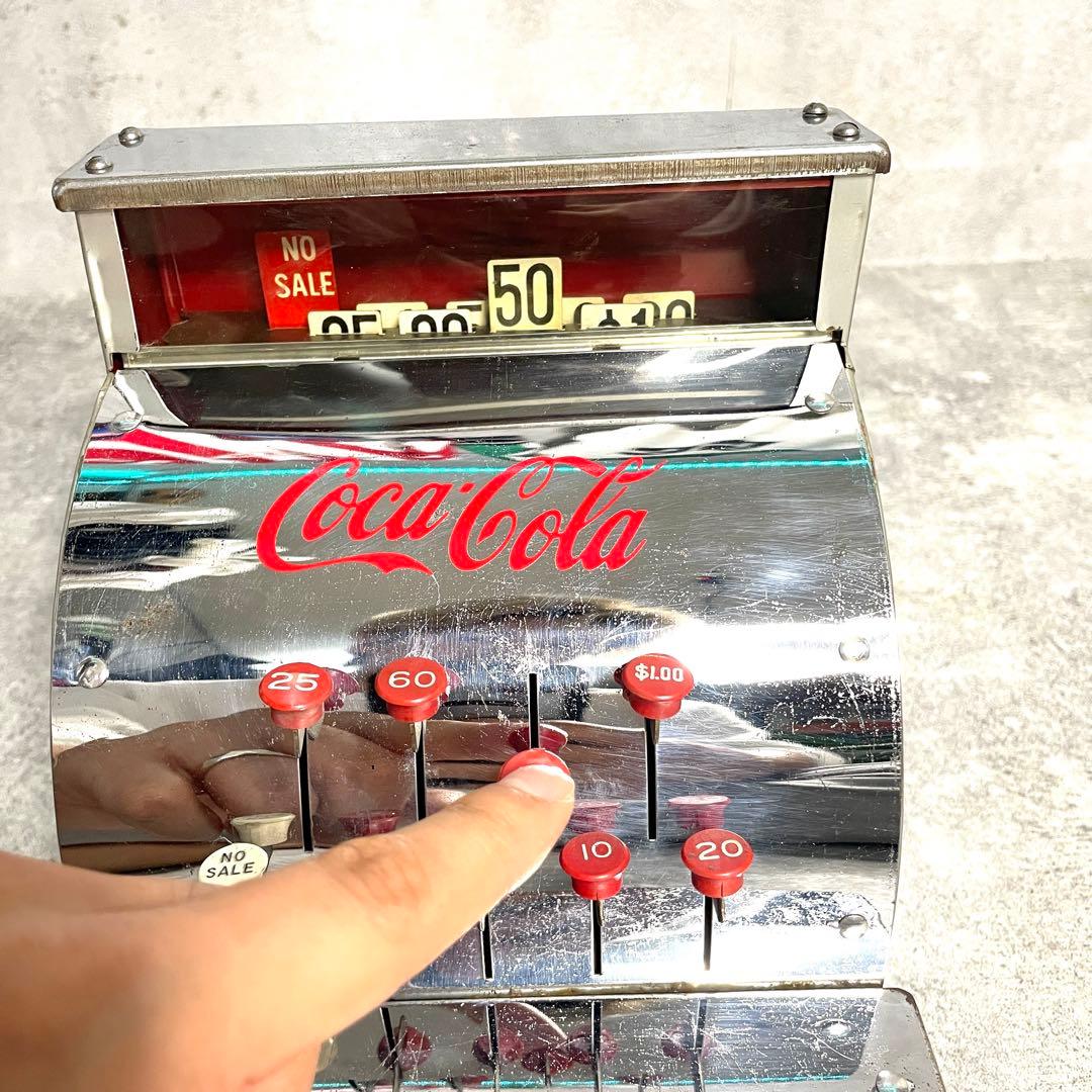 【激渋 50s vintage Coca-Cola トイ レジスター 美品】