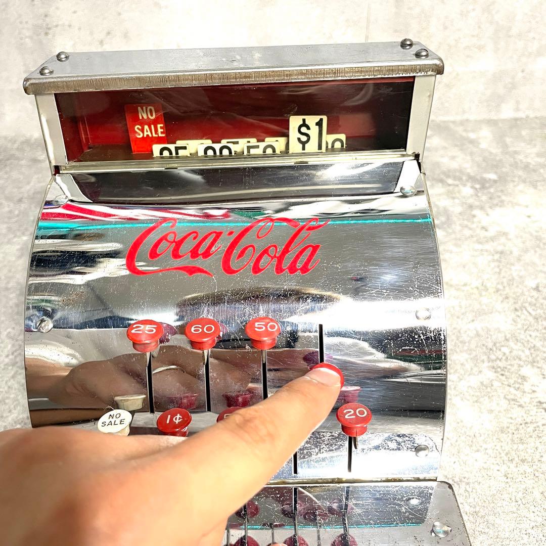 【激渋 50s vintage Coca-Cola トイ レジスター 美品】