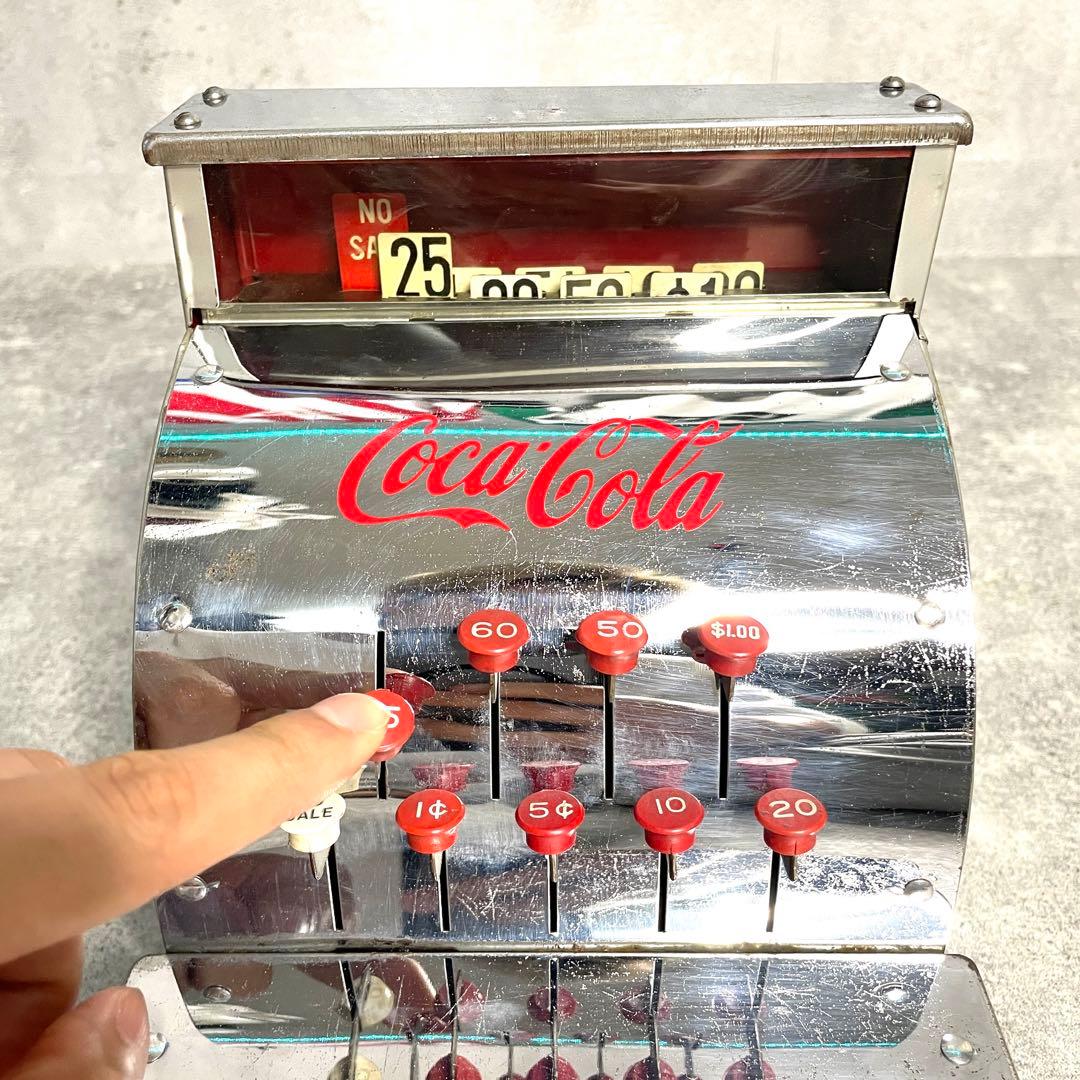【激渋 50s vintage Coca-Cola トイ レジスター 美品】
