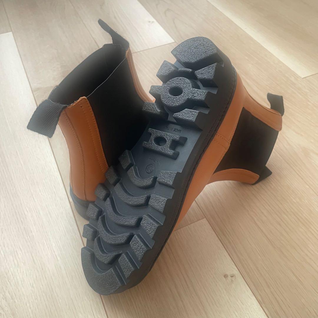 ［美品］LOEWE チェルシーショートブーツ 38