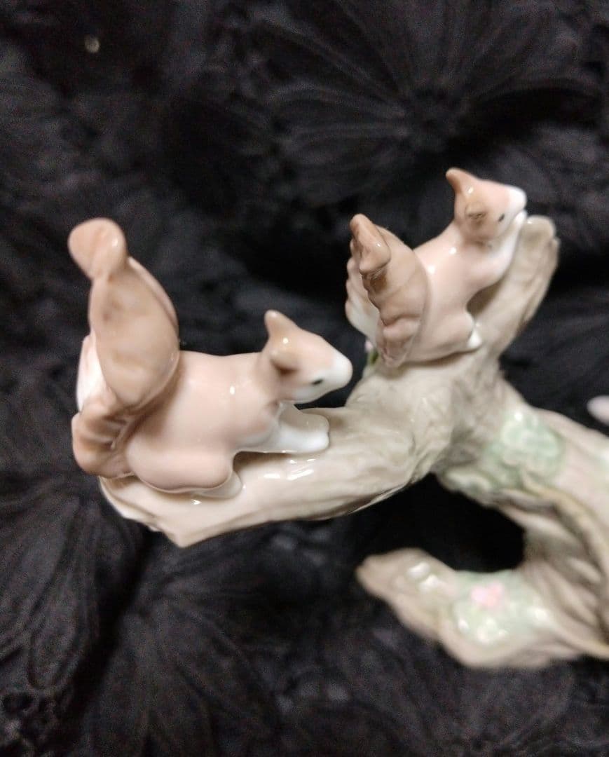 リヤドロ6140 春のお友だち（箱なし、欠けあり）