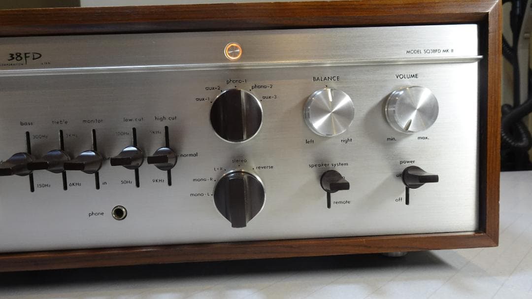 LUX-SQ38FD mk２　真空管アンプ
