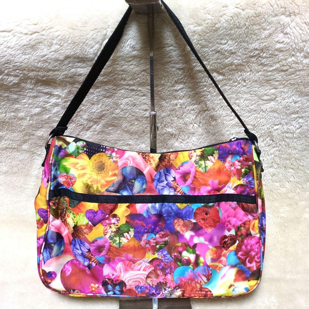 レスポートサック 蜷川実花コラボ ハート ハワイ ショルダーバッグ