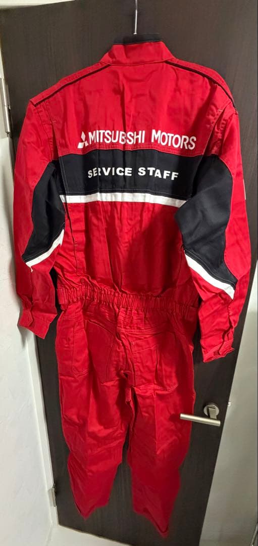 最終値下げ 新品未使用品 三菱 ラリーアートつなぎ LLサイズ 冬用ツナギ