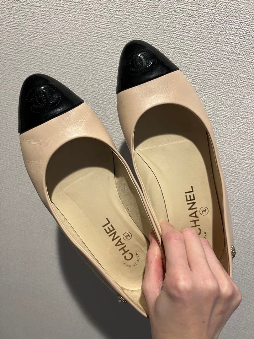 シャネル フラットシューズ 37