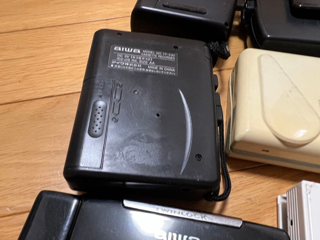 ジャンク品 SONY AIWA Panasonic カセットレコーダなど 9個