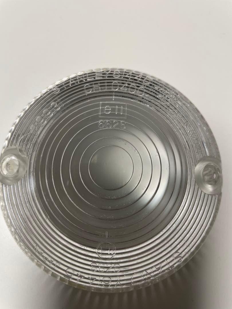 D.i　当時物　カワサキ　Z1 Z2 純正　スタンレーウインカーレンズ