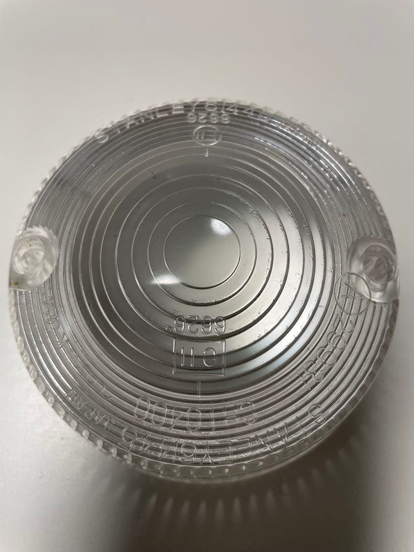 D.i　当時物　カワサキ　Z1 Z2 純正　スタンレーウインカーレンズ