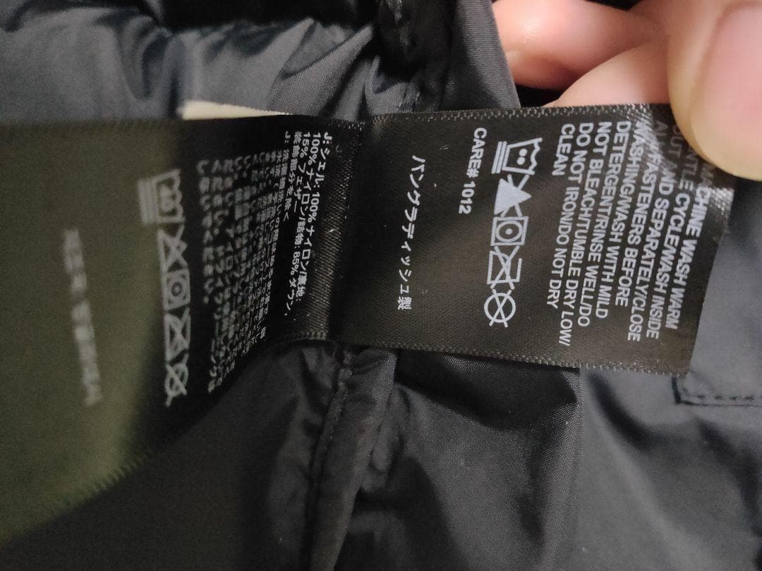 希少【XL】ザノースフェイス ヌプシ 700fill 刺繍 ダウンジャケット