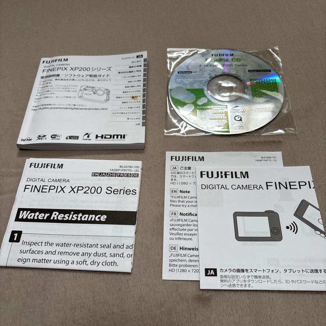FUJIFILM FINEPIX XP200 防水デジカメ