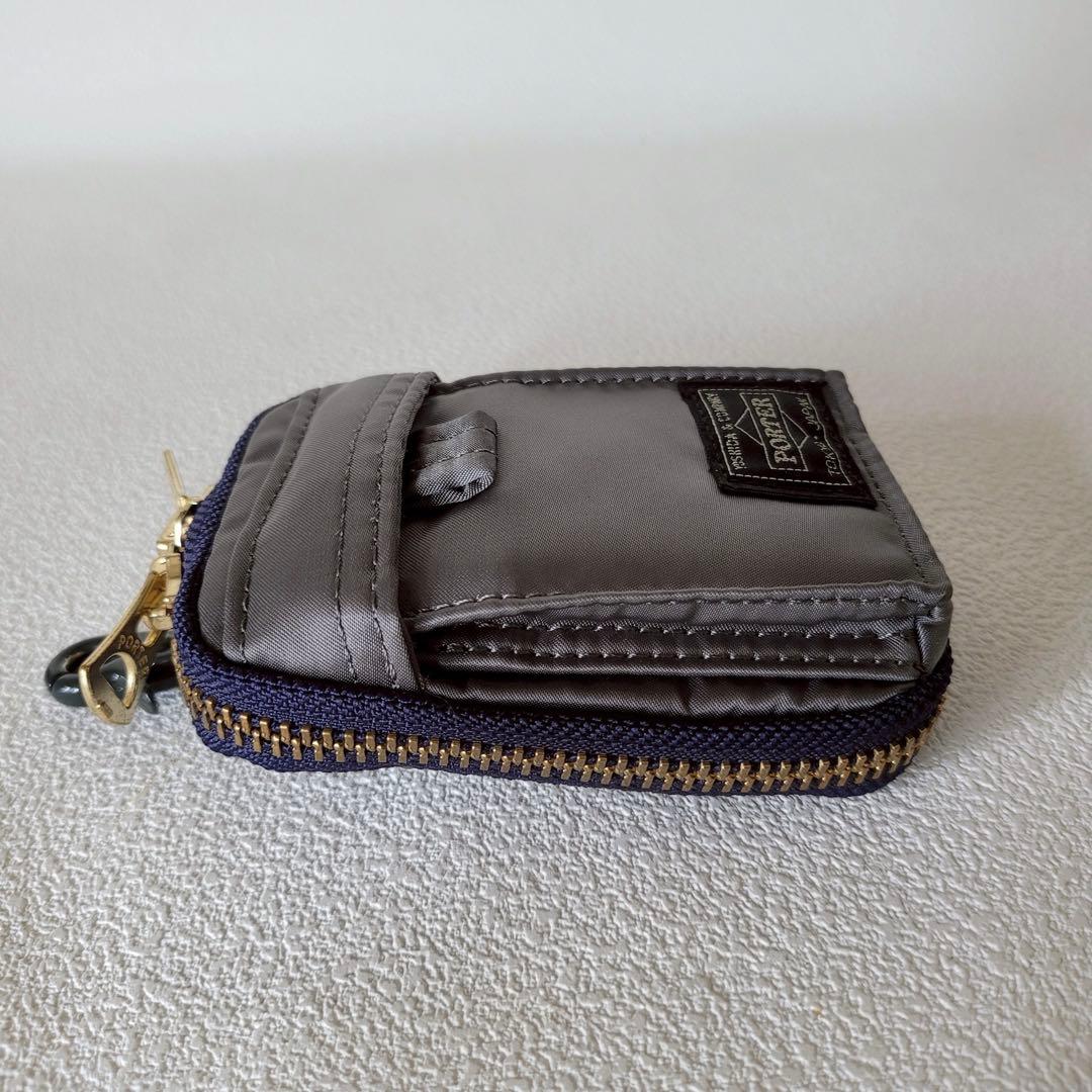 PORTER＿PX TANKER KEY PACK＿タンカーキーケースシルバー