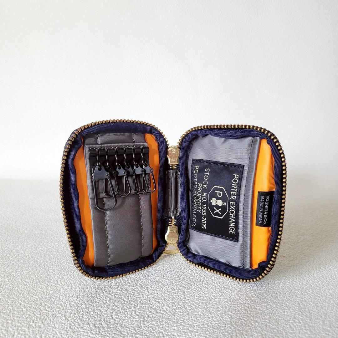 PORTER＿PX TANKER KEY PACK＿タンカーキーケースシルバー