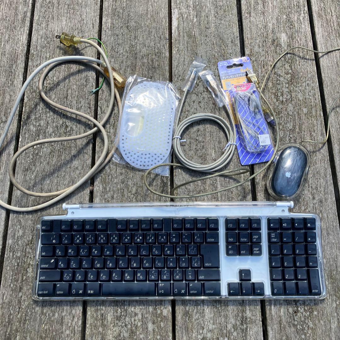 ゆ*う様 【当時物通電確認済】apple imac g3 M7709J/A スノ