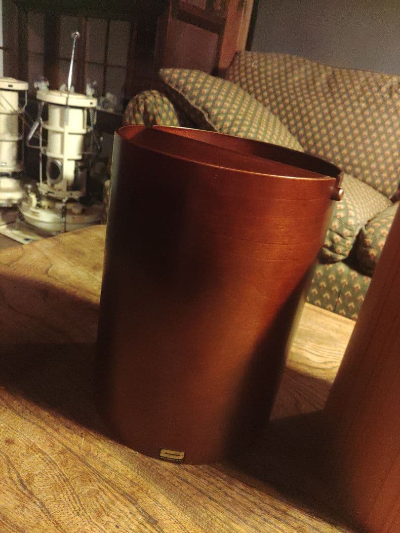 未使用　カリモク60 サイトーウッド　saitowood ゴミ箱　ダストボックス