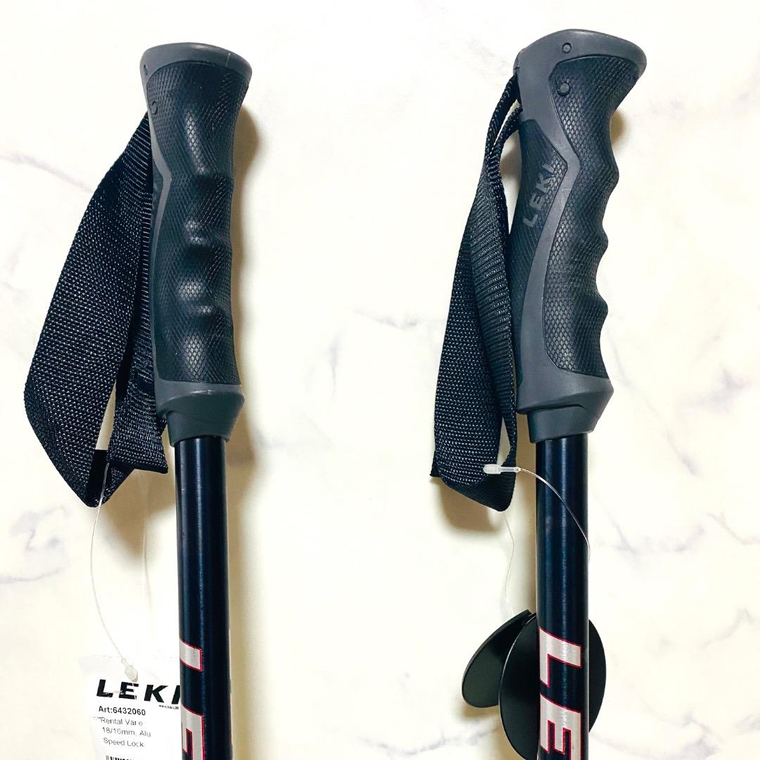 【未使用・希少モデル】LEKI RENTAL VARIO 伸縮式スキーストック