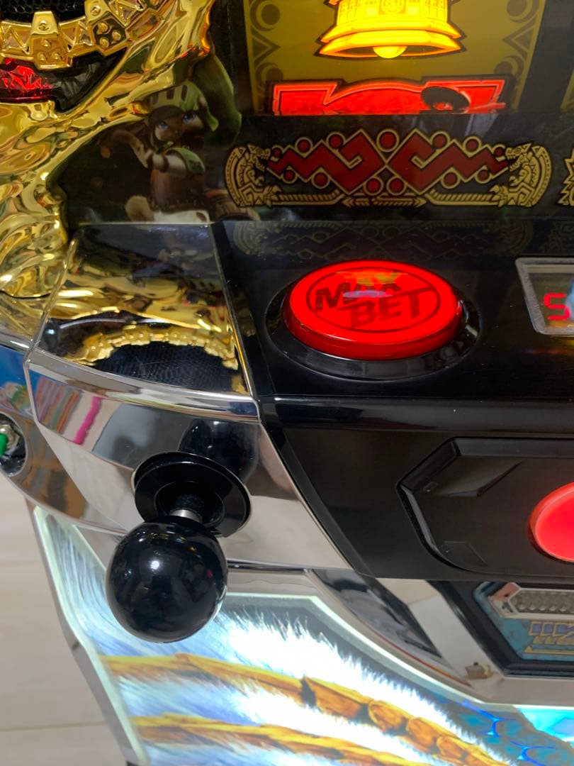 モンスターハンター 月下雷鳴　スロット　実機　送料無料　5号機