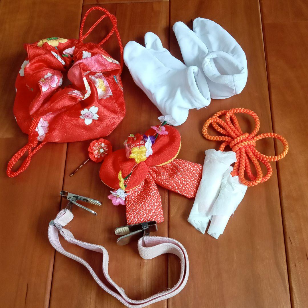 3歳　七五三　女の子　着物　正絹（本絹）