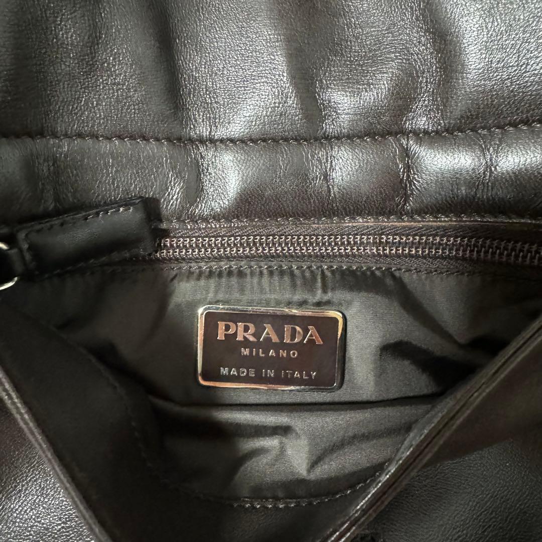 リ*ゴ様 FW1999 Prada Real Far Shoulder Bag