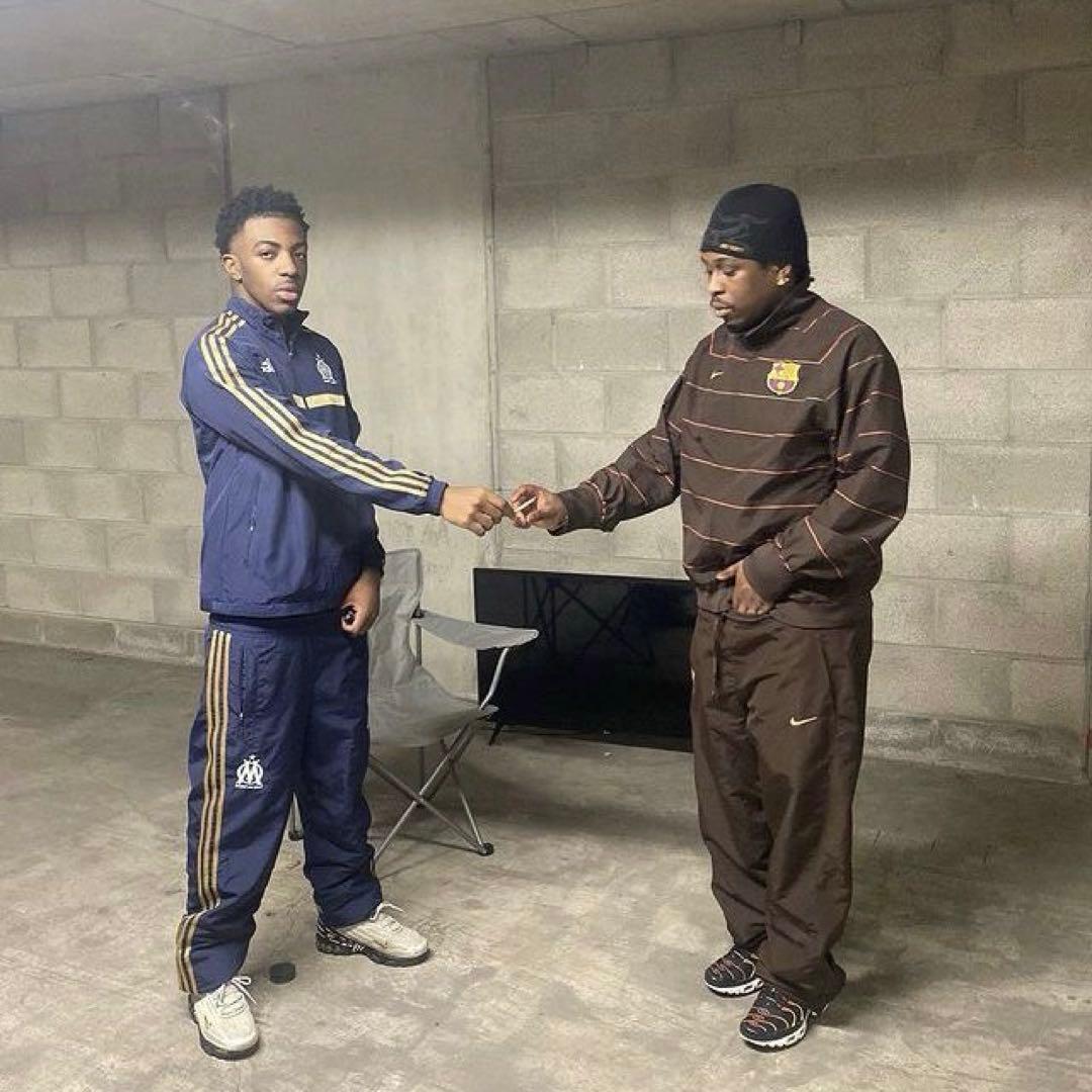 NIKE 08-09 バルセロナ トラックスーツ トレーニング 上下 ジャケット