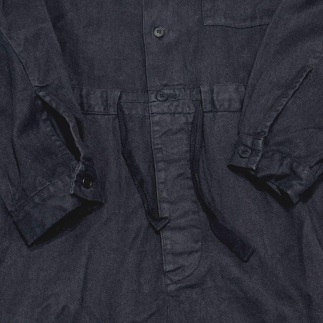 【メンズL /リネン】コンフェクト　ツイルオールインワン　ジャンプスーツ　つなぎ