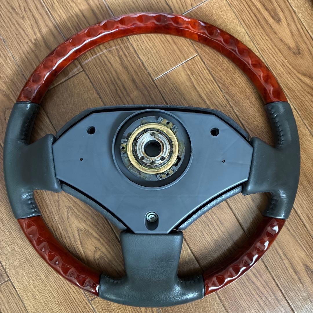 ランドクルーザー　純正　ステアリング