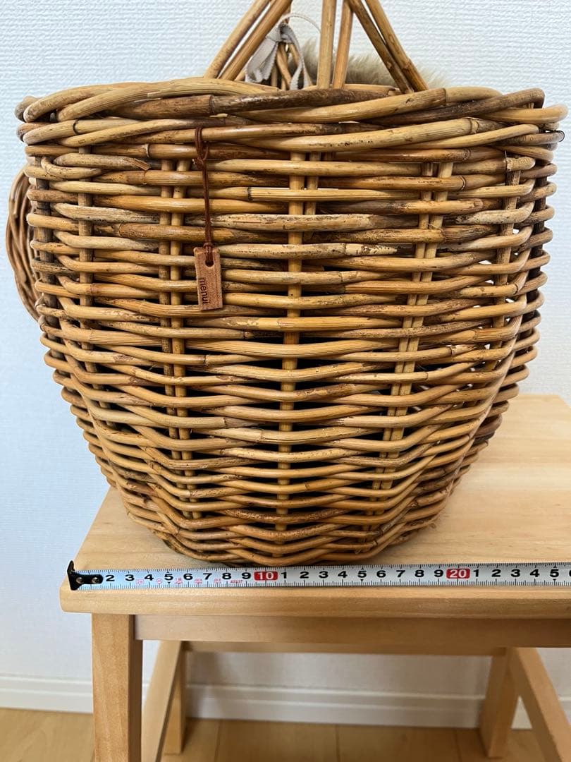 menui メヌイ アラログ Janeバスケット カゴバッグ ジェーンバーキン