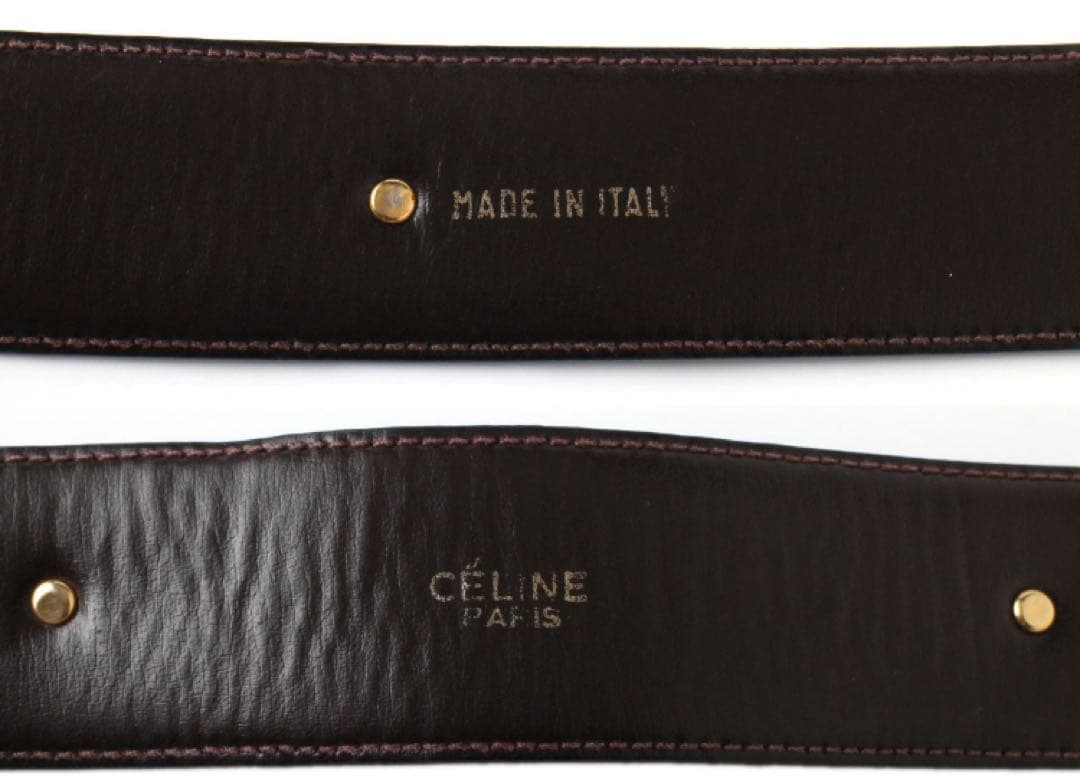 大幅値下げ限定セール中vintage CELINE レザーベルトセリーヌ