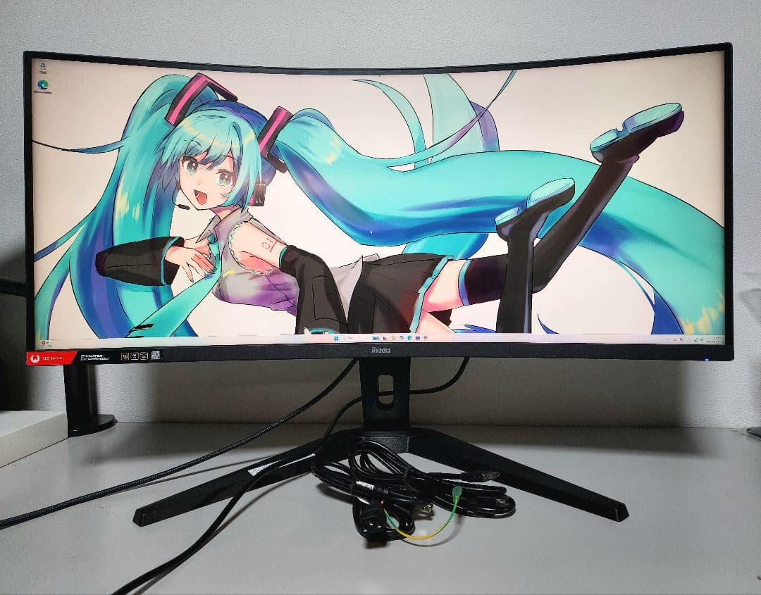 美品　G-MASTER 34型　湾曲　ウルトラワイドゲーミングモニター