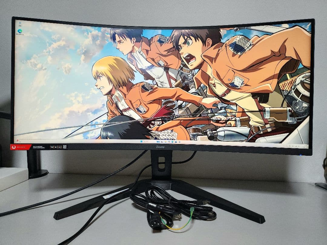 美品　G-MASTER 34型　湾曲　ウルトラワイドゲーミングモニター