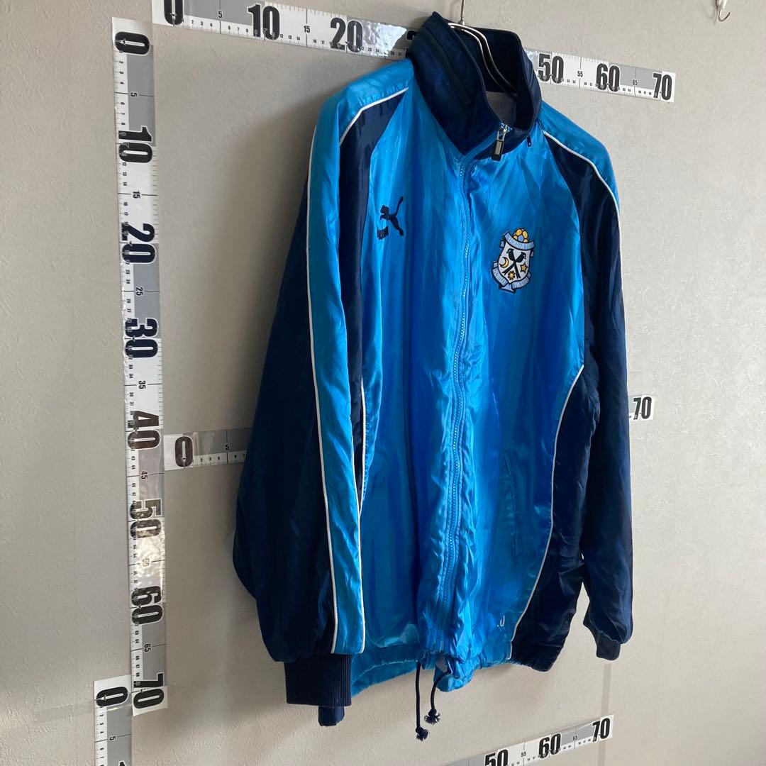 XO 大きめ PUMA プーマ ヤマハジュビロ磐JUBILO ナイロンジャケット