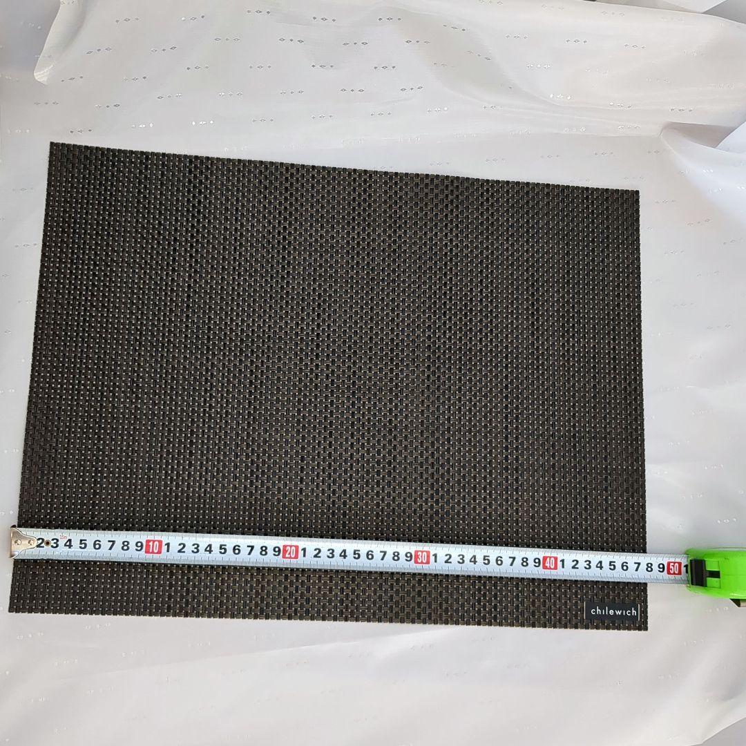 chilewich ダークブラウン ランチョンマット 4枚セット　①