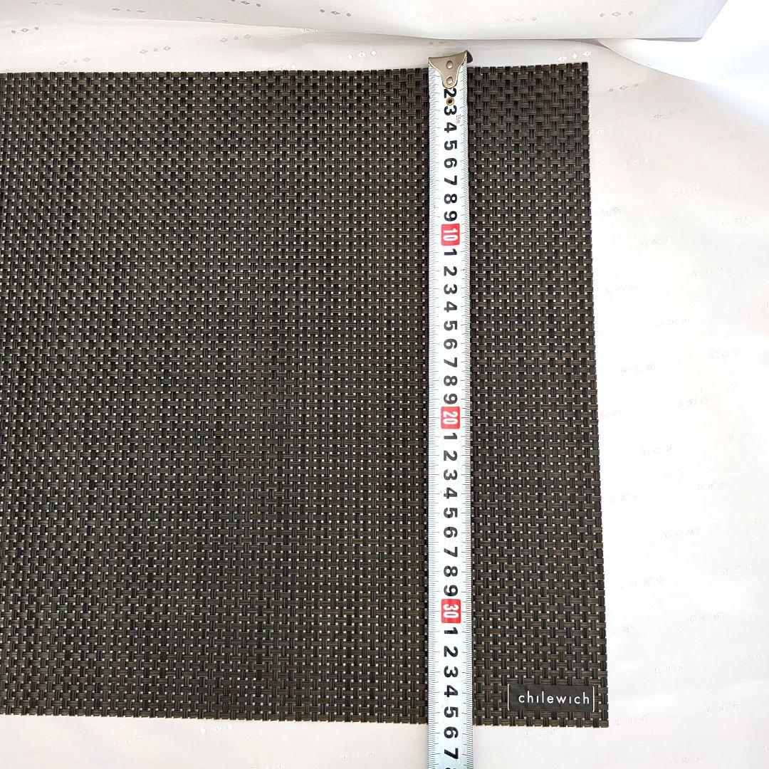 chilewich ダークブラウン ランチョンマット 4枚セット　①