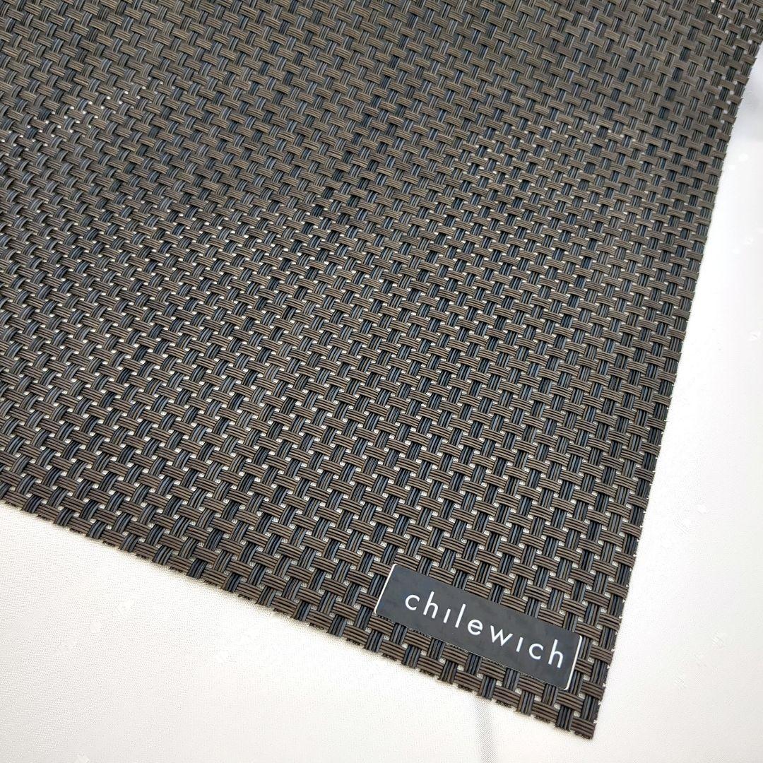 chilewich ダークブラウン ランチョンマット 4枚セット　①