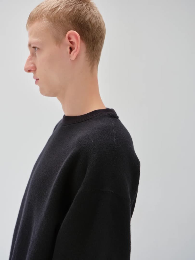 cash & barba ベビーソモウフリース クルー Black 1 新品