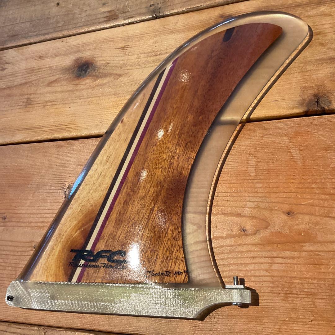 RAINBOW FINレインボーフィン Juno‘s10 WOODロングボード用