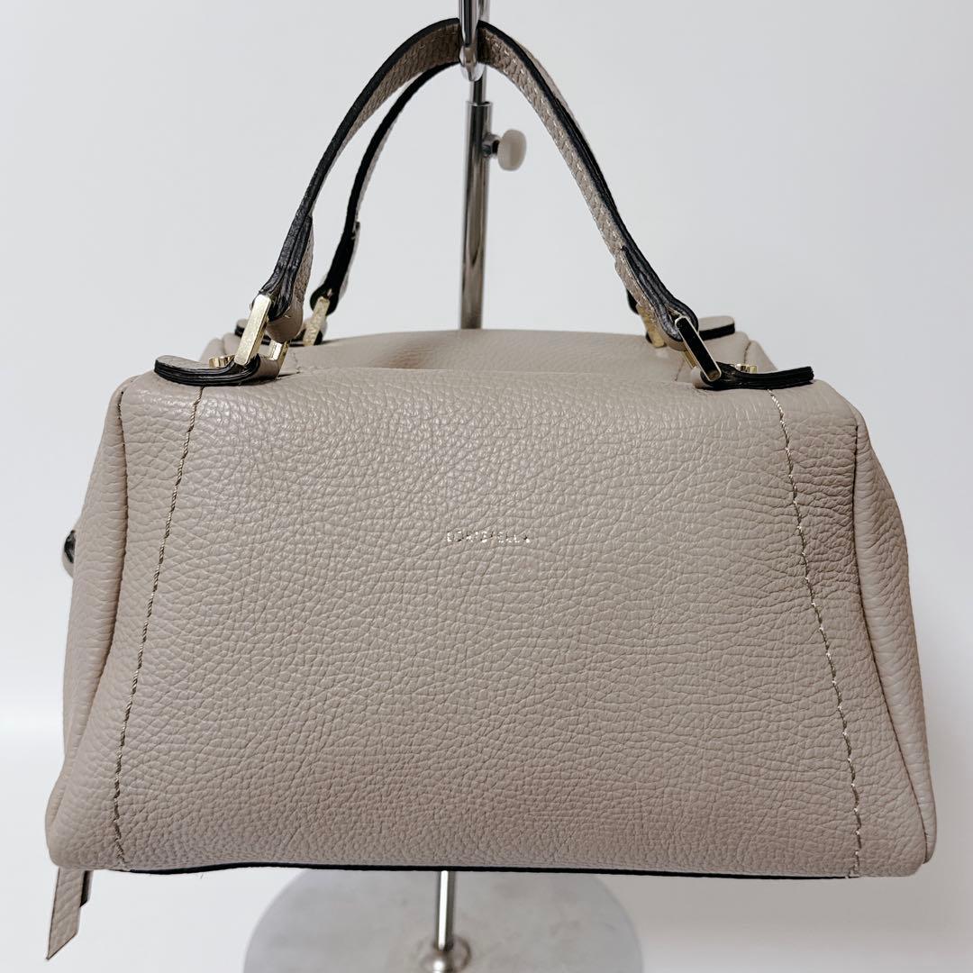 【人気商品】loristella ボストンバッグ　ショルダー　グレー　2way