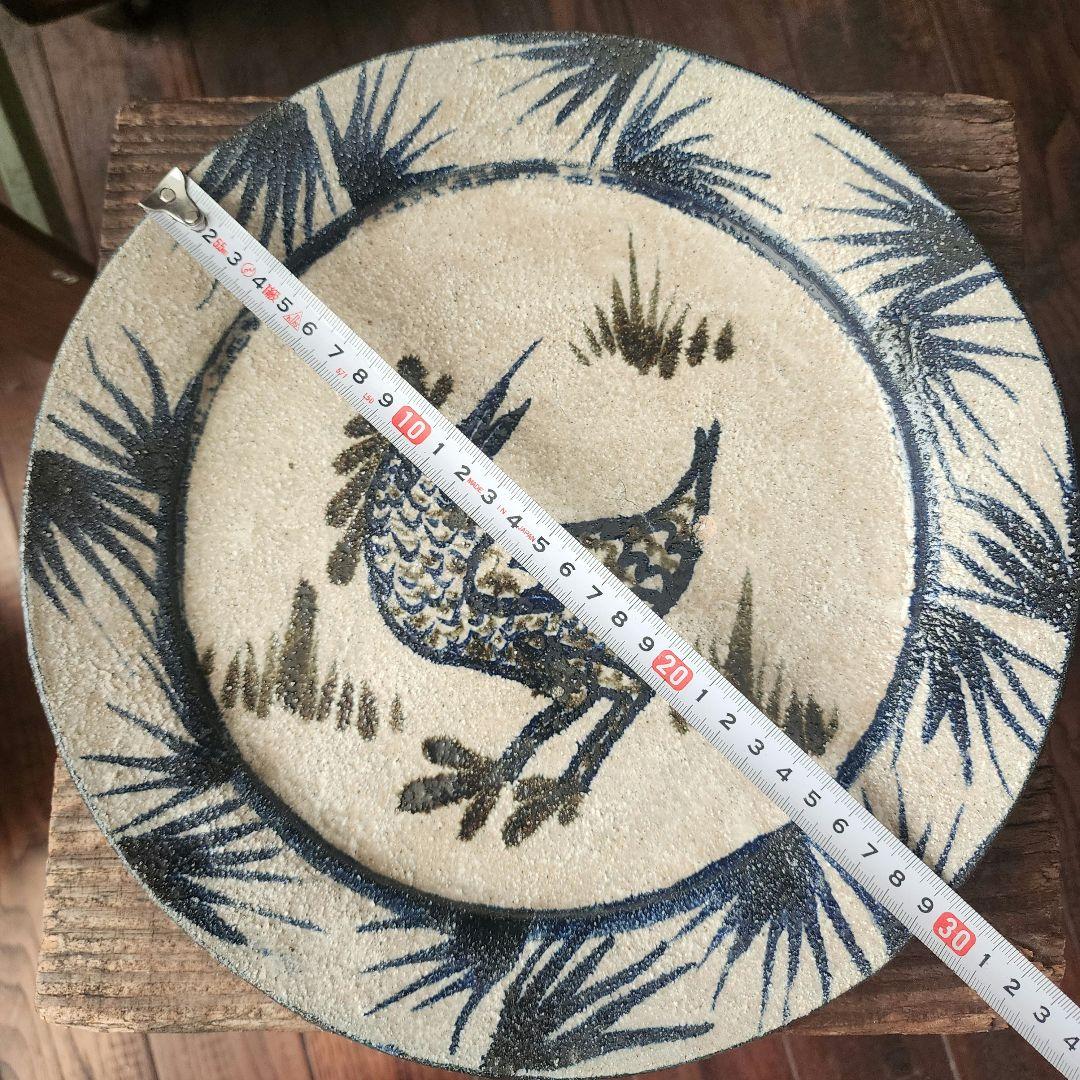 No.164　新品　やちむん　大皿